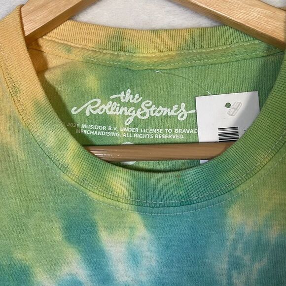 Rolling Stones‎ band tie dye T-shirt NWT-Large - Picture 4 of 6